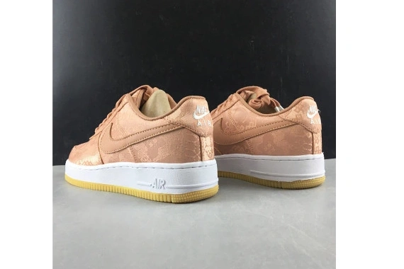 Clot CJ5290-600 Low Air Silk Rose  Force 1 Gold 0312